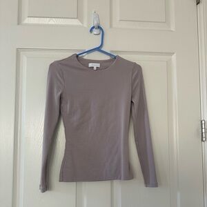 Kookai Long Sleeve Crew Neck Top Size 2
